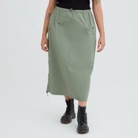 Falda Cargo Oliva