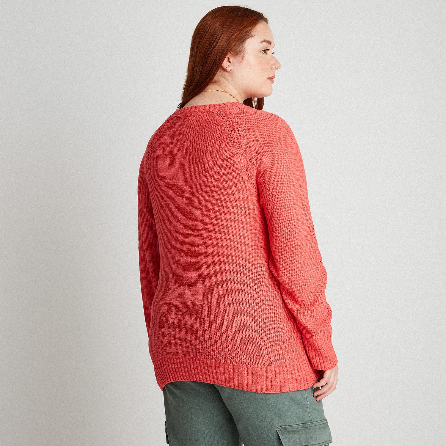 Sweater Coral Calado - Lorenzo di Pontti