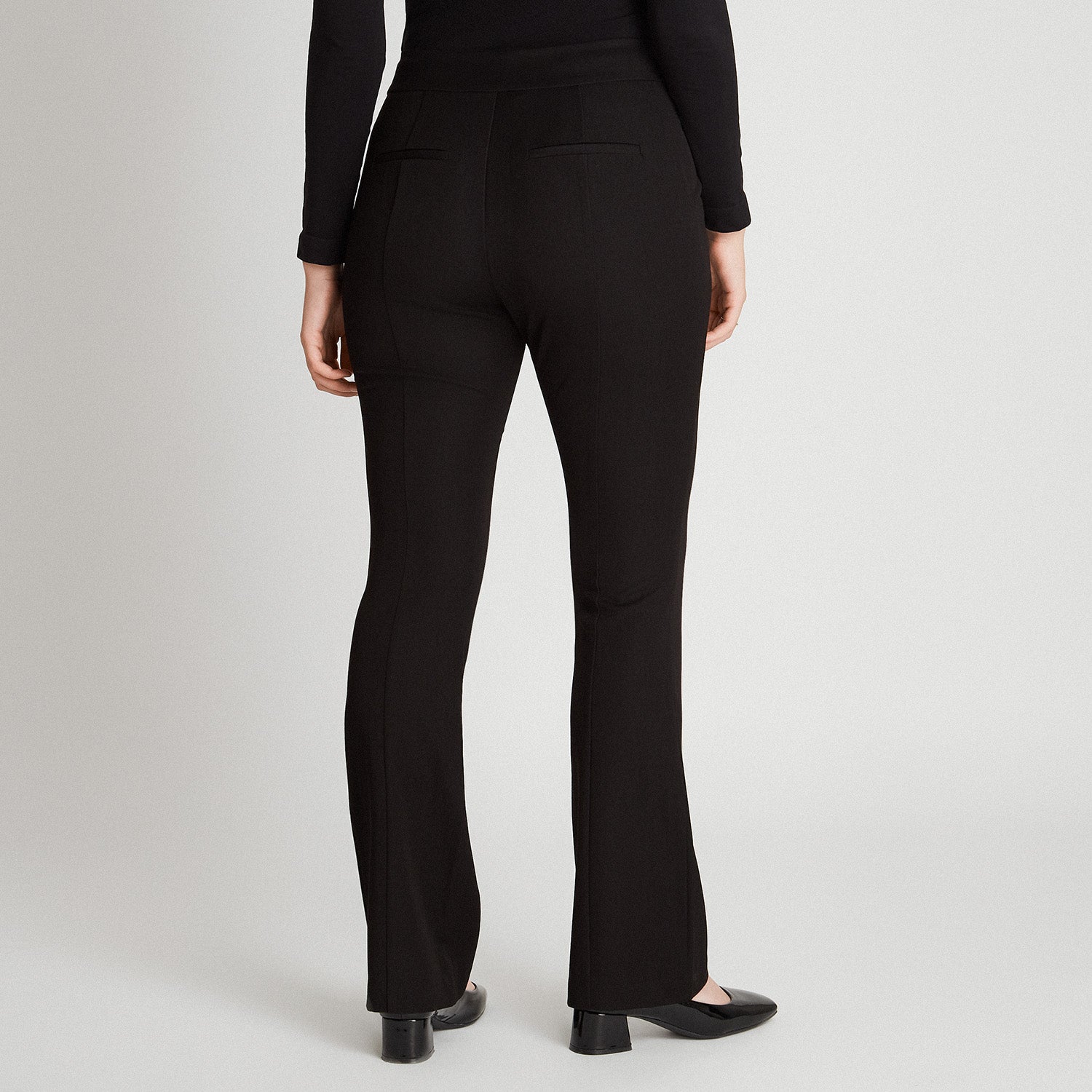 Pantalón formal Con 2 Botones Negro