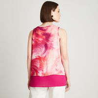 Blusa Rosado Sin Manga Cuello - Lorenzo di Pontti