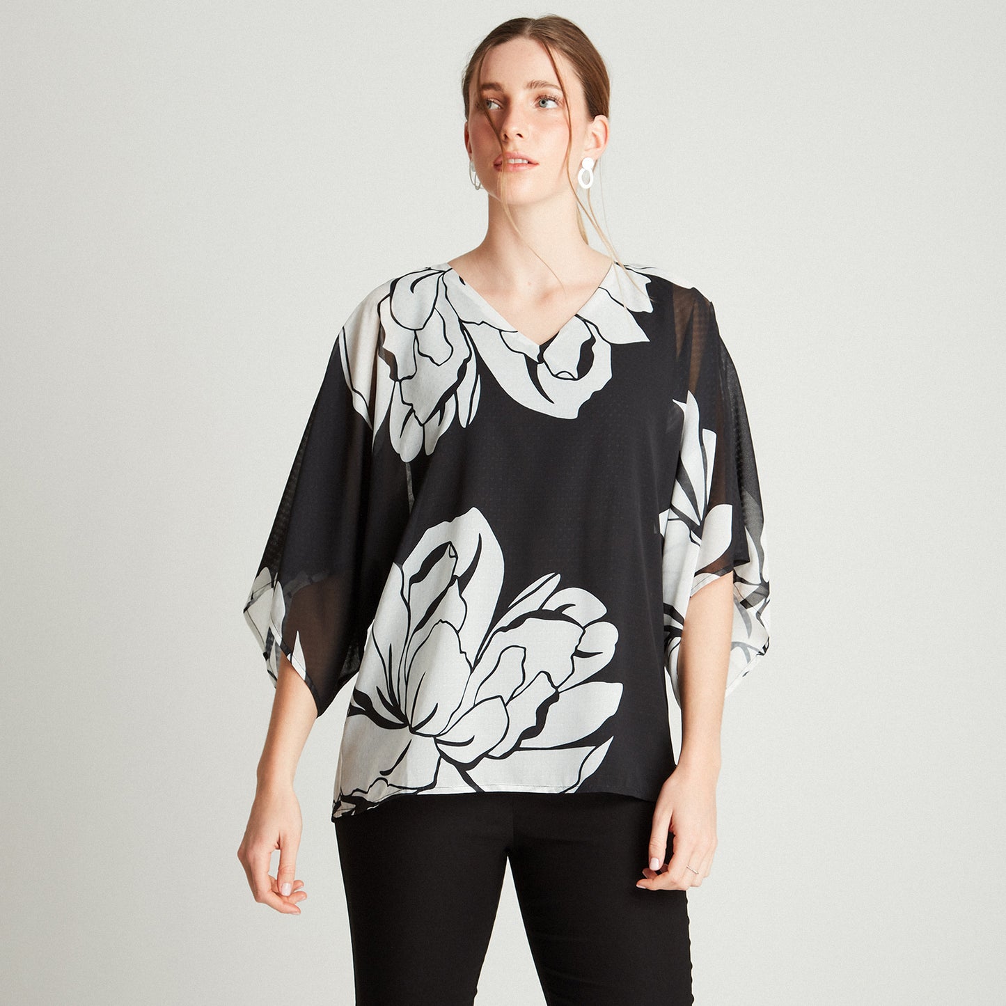 Túnica Negro Tela Fantasía