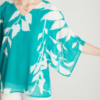 Túnica Verde Tela Fantasía