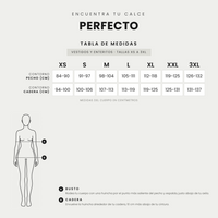 Tabla de tallas · Vestido Midi Lino Crudo Con Estampado Negro