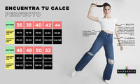 Short mom denim rígido | Acuarela