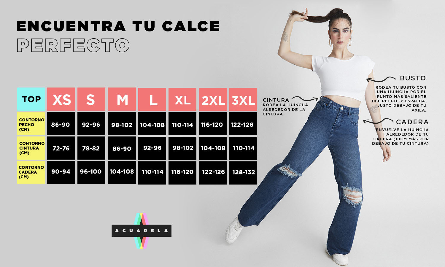 Tejido Cuello Redondo Crop
